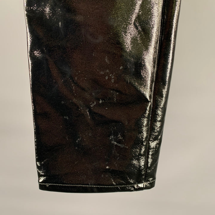 SAINT LAURENT Size 30 Black Polyester  Pants