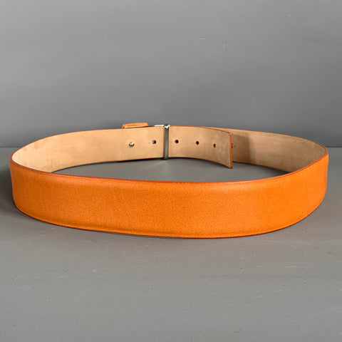 AKRIS Waist Size 36 Tan Leather Belt