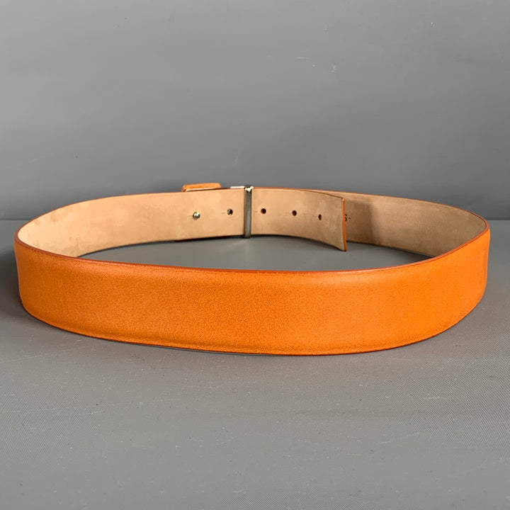 AKRIS Waist Size 36 Tan Leather Belt