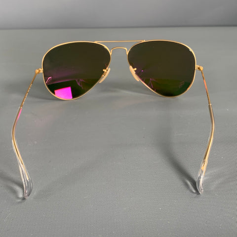 RAY-BAN Gold Sunglasses
