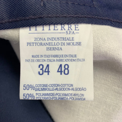 VERSACE JEANS COUTURE Size 34 Blue Cotton Blend 5 Pocket Casual Pants