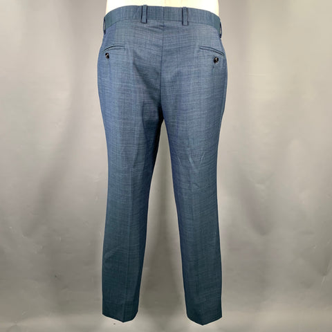Costume TED BAKER en laine bleu violet taille 44