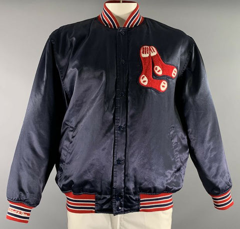 Mitchell & Ness Nostalgia Boston Size M 1679 Blue Red Jacket