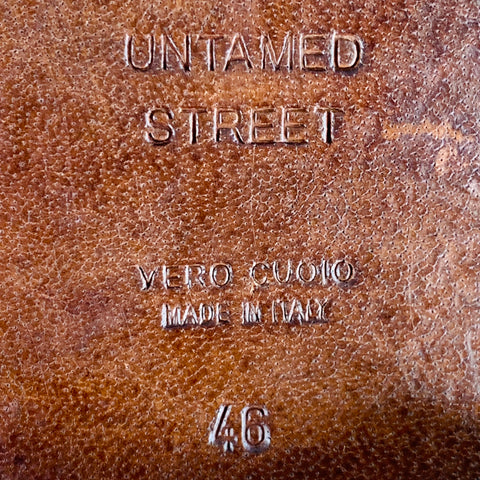 UNTAMED STREET Size 13 York Brown Suede Side Zipper Boots