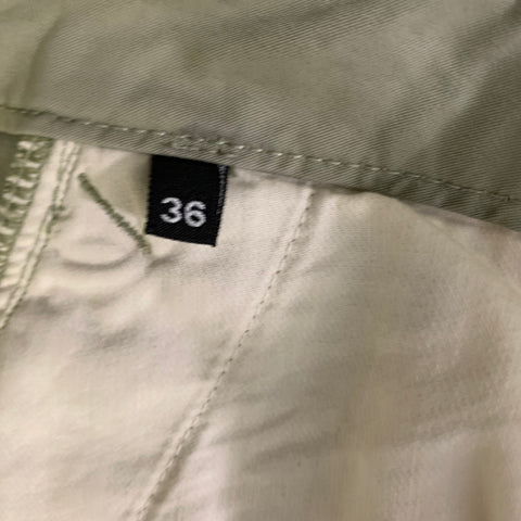 TOM FORD Size 36 Green Cotton Zip Fly Casual Pants