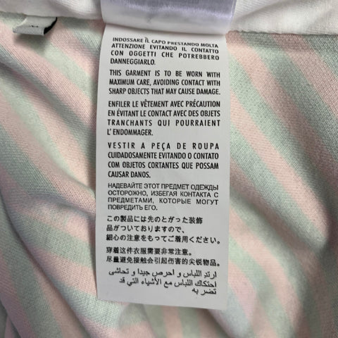 GUCCI Size M Red Green Stretch Polyester Cotton Technical Jersey Jacket