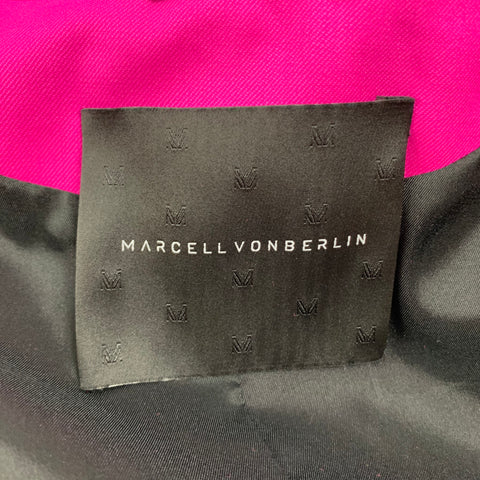 MARCELL VON BERLIN Size 8 Pink Wool Jacket Blazer