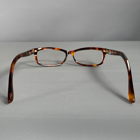 JIMMY CHOO Brown Tortoise Shell Acetate Frames