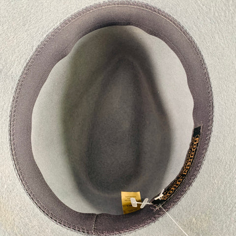 GOORIN BROTHERS Size S Grey Green Wool Felt Fedora Hat