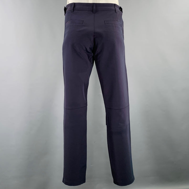 LOUIS VUITTON SS19 Size 34 Navy Blue Polyester Utility Casual Pants
