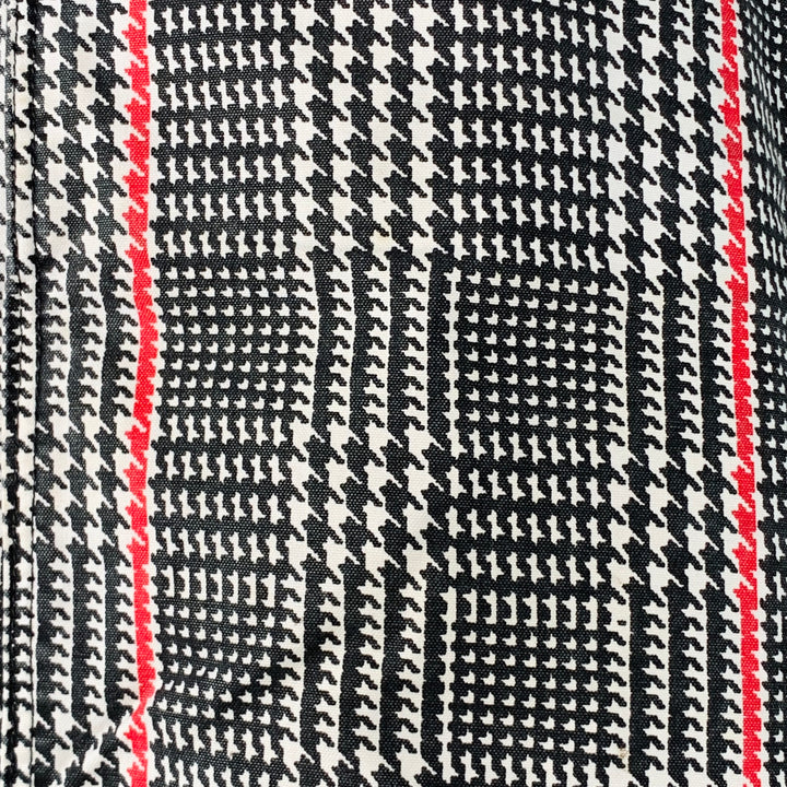G-STAR Size 30 Black White Glenplaid Cotton Tapered Button Fly Casual Pants