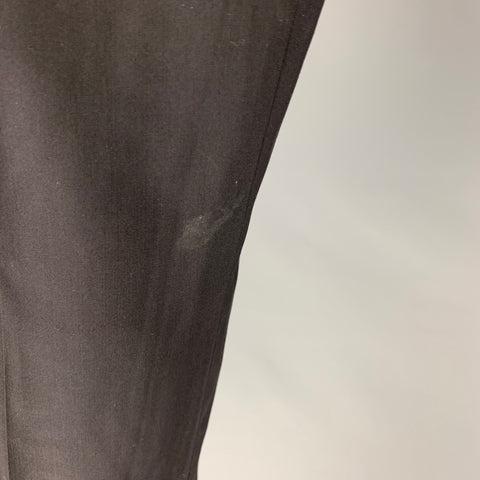 PS by PAUL SMITH Size 32 Black Wool Blend Cuffed Drawstring Casual Pants
