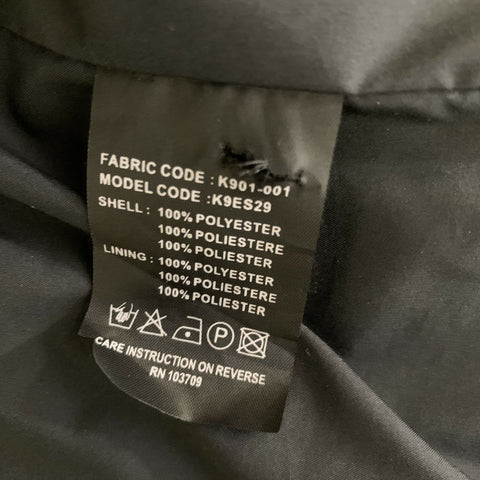 ARMANI COLLEZIONI Size S Regular Black Two Toned Polyester Sport Coat