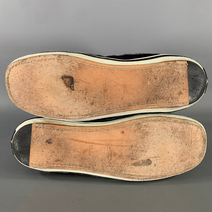 MARC JACOBS Size 8 Black Leather Calfskin Chelsea Flats