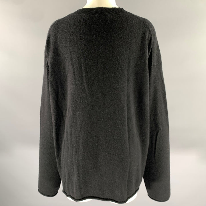 SOFIE D'HOORE Size S Black Wool Cashmere Crewneck Sweater