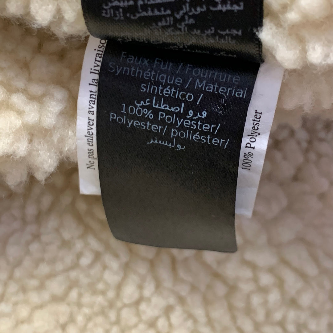 JOHN VARVATOS STAR USA Size M Brown Cotton Blend Hooded Coat