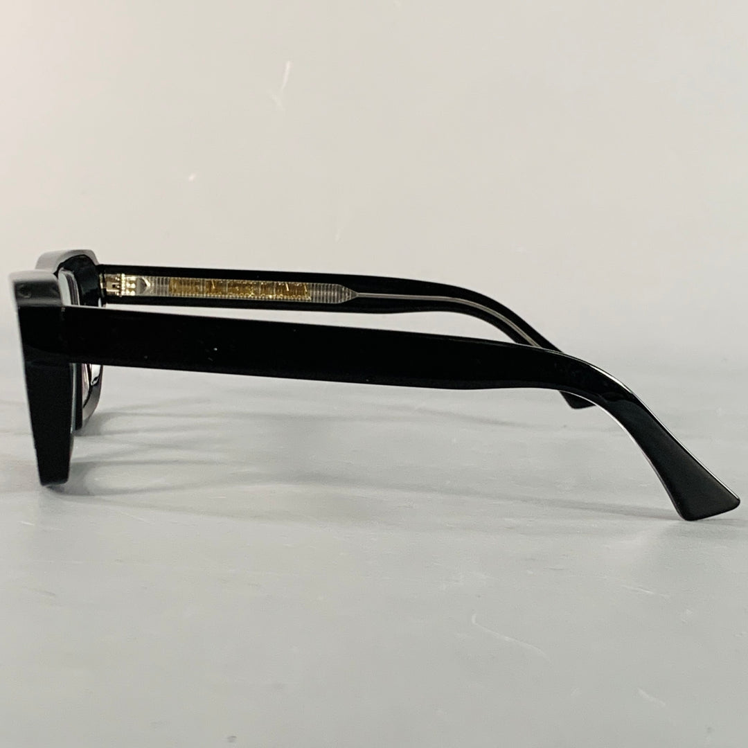 OLIVER PEOPLES Rockmore Gold Engraved Metal Aviator Sunglasses