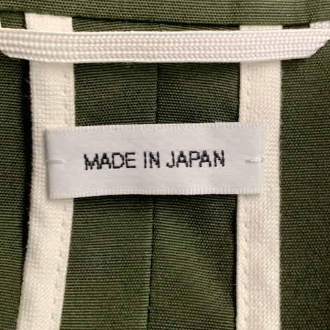 THOM BROWNE Size XS Green Olive Notch Lapel Jacket