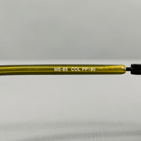 MELISSA Black Yellow Acetate Readers Sunglasses