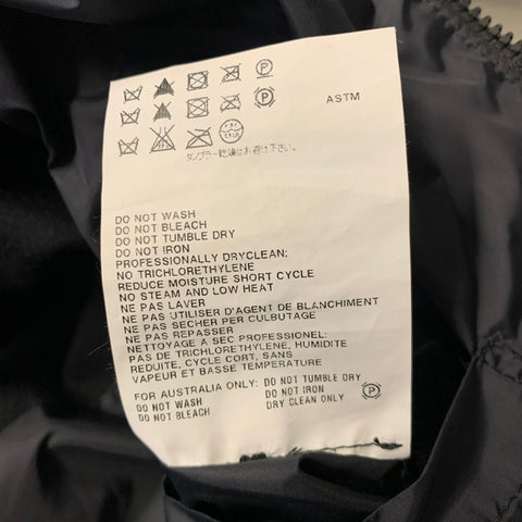 JIL SANDER Chest Size XL Size XL Black Viscose Blend Bomber Jacket