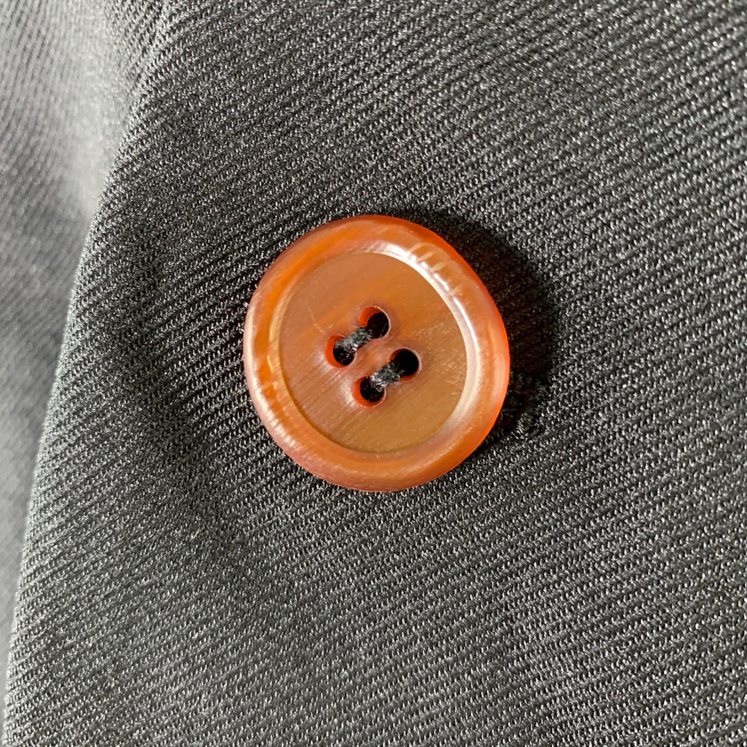 COMME des GARCONS Size L Black Polyester Oversized Jacket