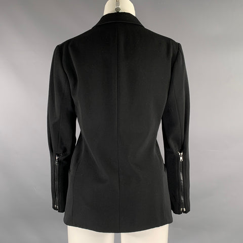 Y's by YOHJI YAMAMOTO Size S Black Wool Blazer Jacket