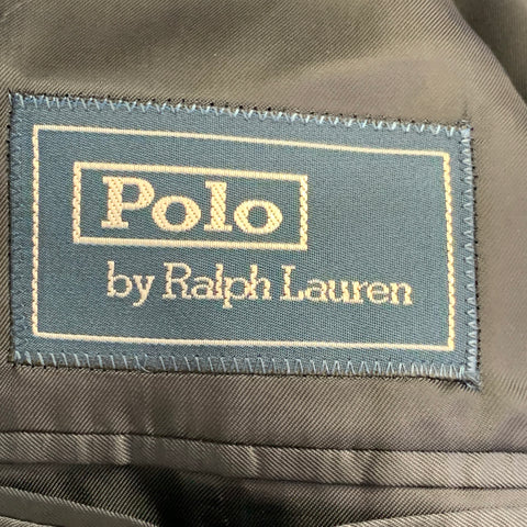 POLO by RALPH LAUREN Size 42 Long Green Red Plaid Wool Cashmere Sport Coat