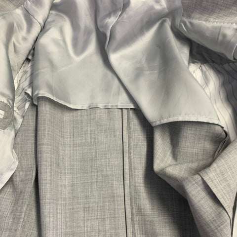 SUITSUPPLY Size 42 Heather Grey Wool Notch Lapel Suit