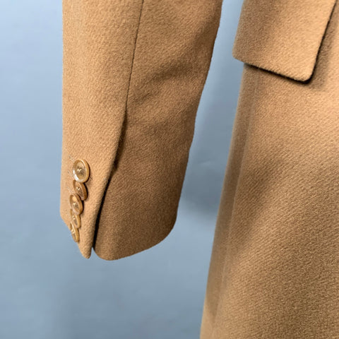 PAUL SMITH Size 38 Tan Brown Wool Cashmere Coat
