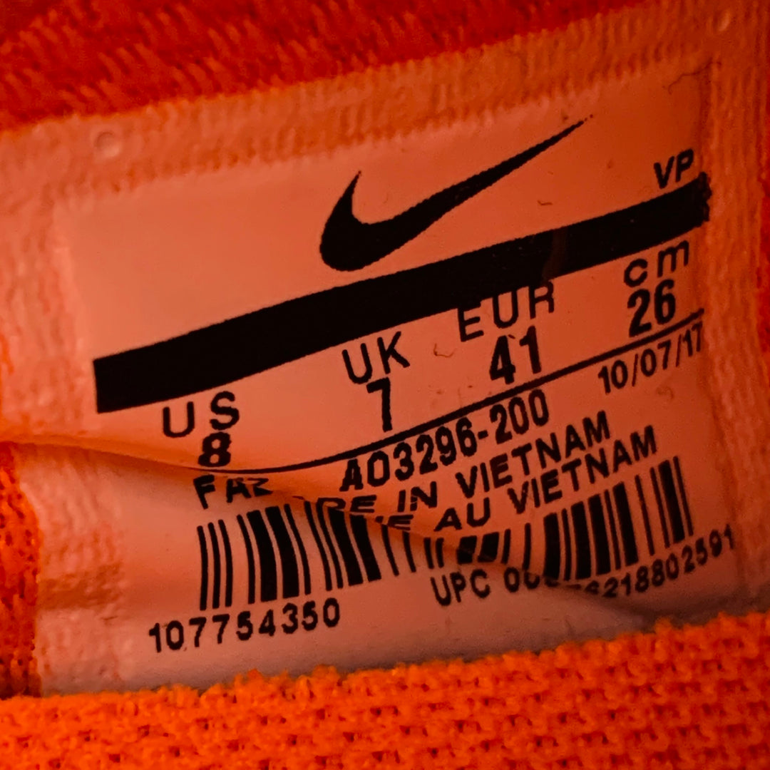 NIKE AIR Size 8 Pegasus All Terrain White Blue Color Block Nylon Sneakers