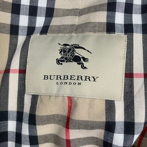 BURBERRY LONDON Size 42 Beige Cotton Raglan Coat