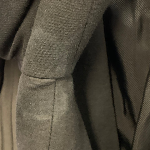 PAUL SMITH Size 40 Black Viscose Cotton Notch Lapel Sport Coat