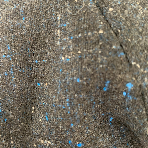 MONSIVAIS & CO. Size One Size Black Blue Canvas wool Hats