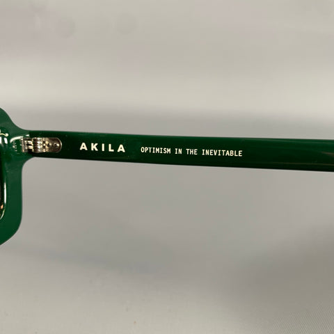 AKILA Green Solid Sunglasses