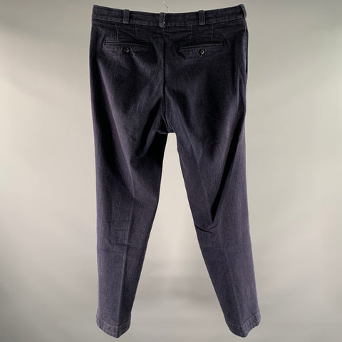 PT TORINO Size 34 Navy Heather Straight leg Chino Pants