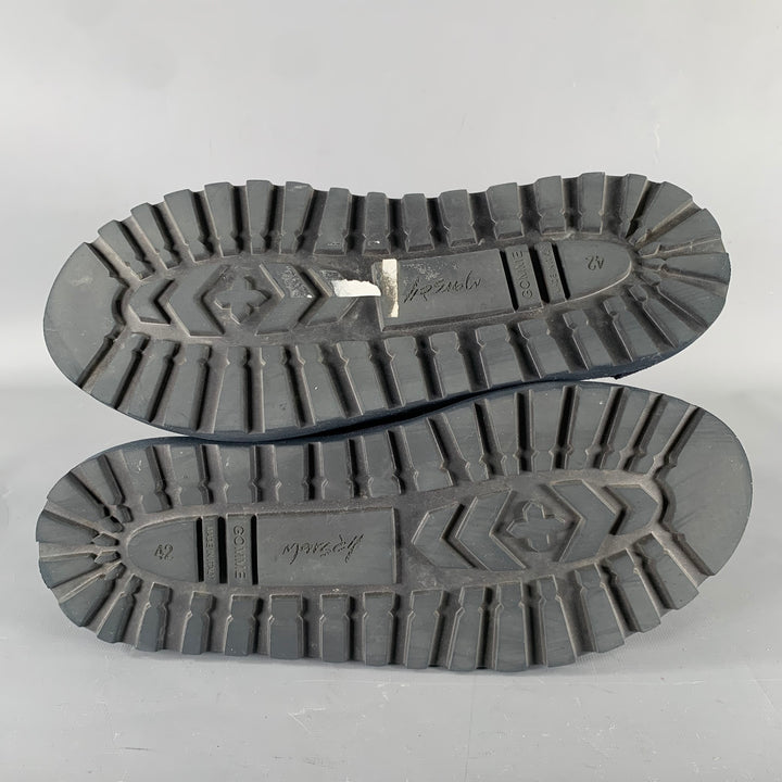 MARSELL Size 9 Navy Suede  Lace Up Shoes