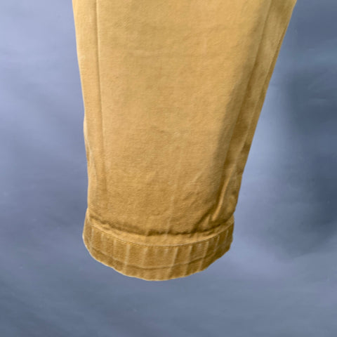 MARNI Size S Khaki Twill Cotton Drawstring Casual Pants