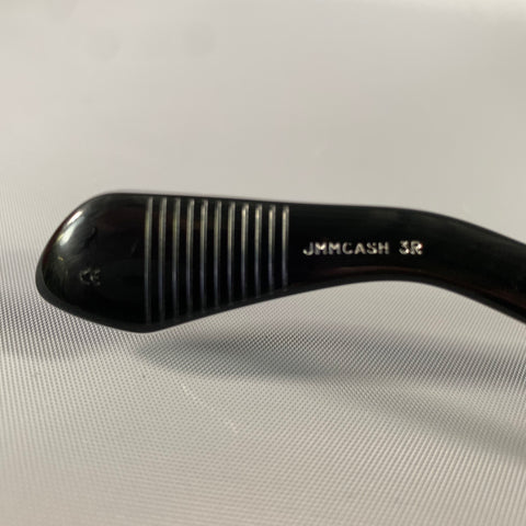 JACQUES MARIE MAGE Black Clear Acetate Glasses