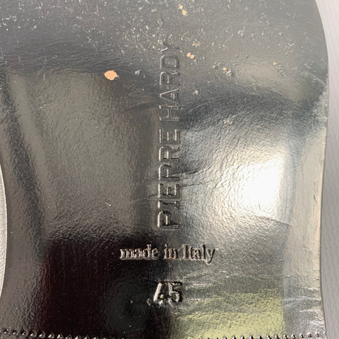 Mocassins à enfiler en cuir noir PIERRE HARDY Taille 45