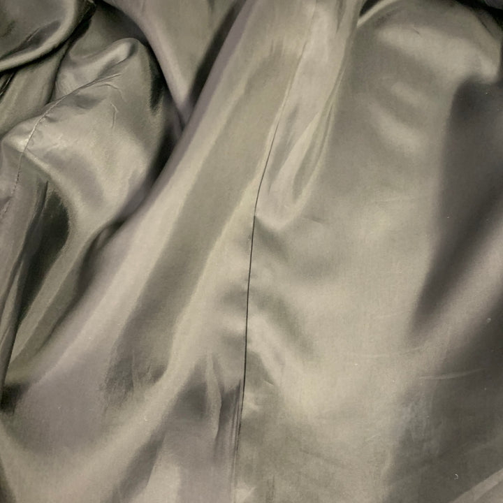 MICHAEL KORS COLLECTION Size 8 Black White Wool Blend Tweed Dress Jacket Set