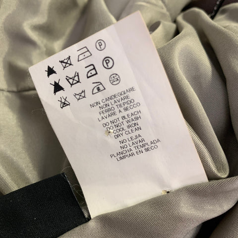 VERSACE Size 2 Brown Silk  Wool Strappy Dress
