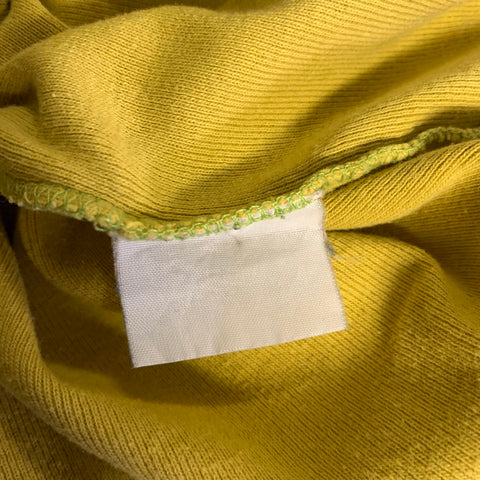 THE FREDERIC HOMS OWNWEAR Size M Yellow Graphic  Crew Neck T Shirt