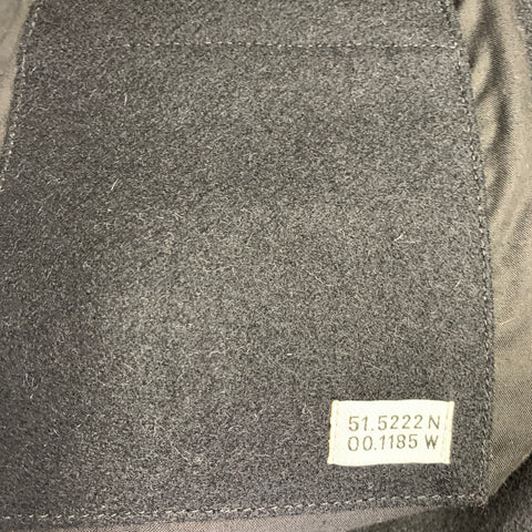 OLIVER SPENCER Size 40 Black Camel Cotton Blend Shearling Vest