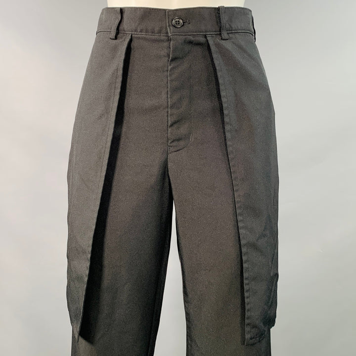 COMME des GARCONS Size M Black Polyester Large Pockets Dress Pants