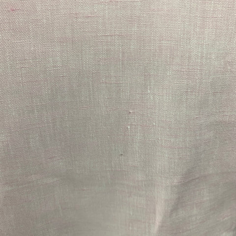SAKS FIFTH AVENUE Size L Pink Linen Button Up Long Sleeve Shirt