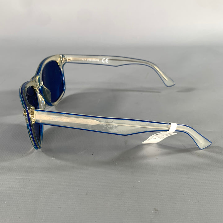 DSQUARED2 Blue Clear Sunglasses & Eyewear