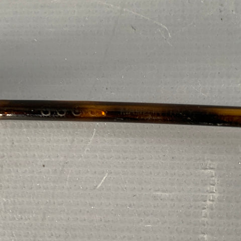 GUCCI Gold Tortoise Shell Metal Eyeglasses Frames