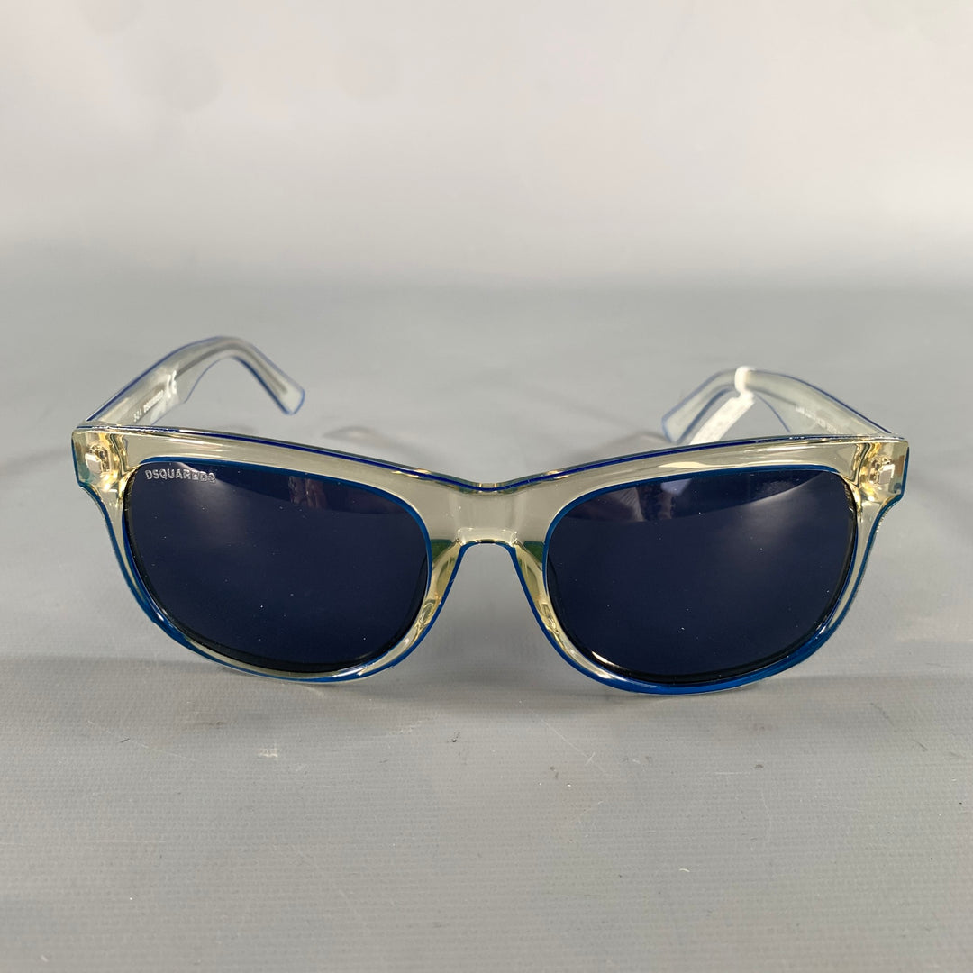 DSQUARED2 Blue Clear Sunglasses & Eyewear