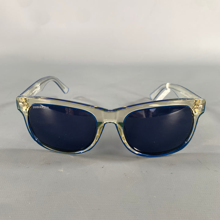 DSQUARED2 Blue Clear Sunglasses & Eyewear