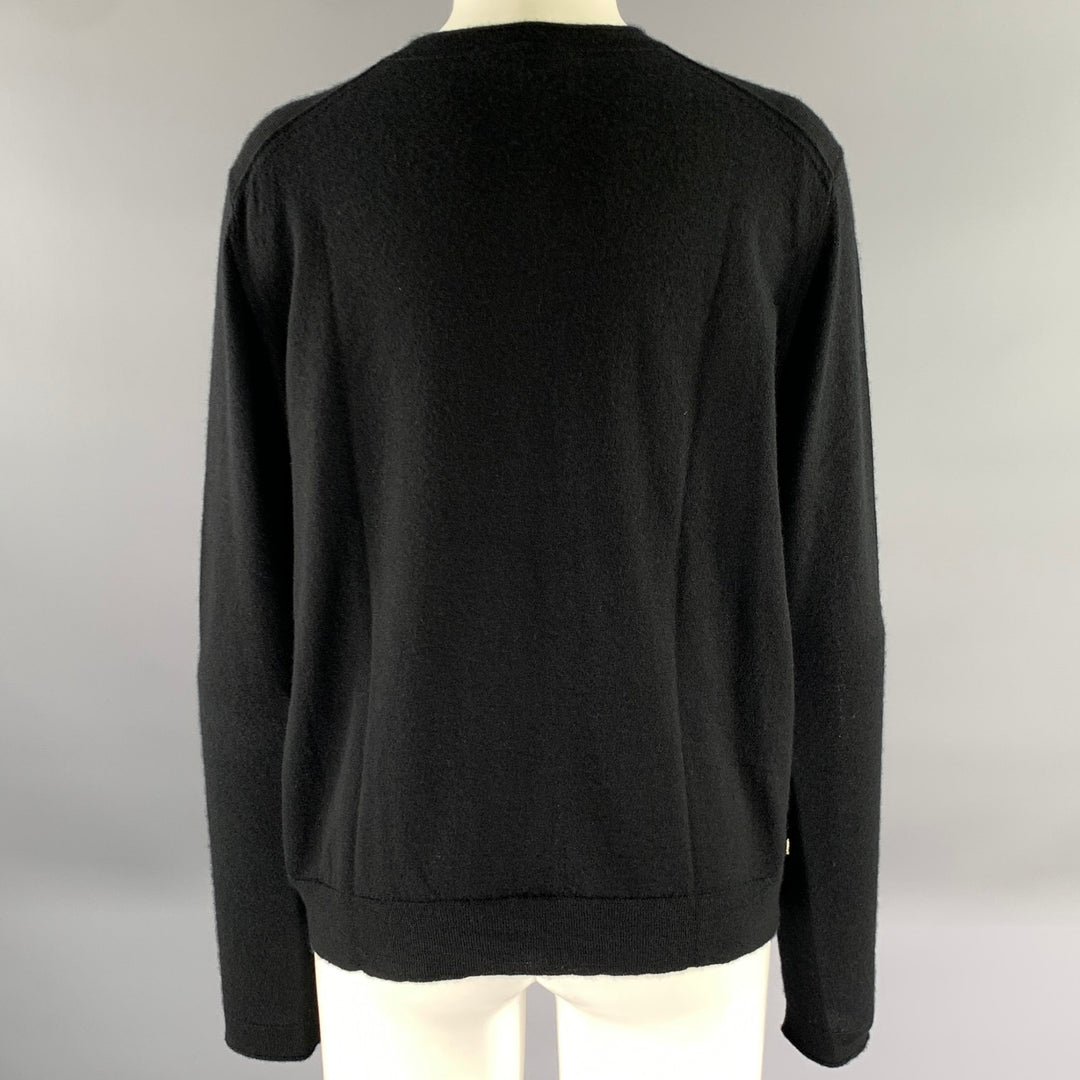LAFAYETTE 148 Size XL Black Cashmere Pull On Sweater
